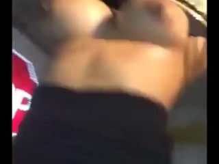 Cardi B Pulls Her Boobs Out At A Party!