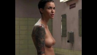 Ruby Rose Nude Uncensored orange is the new black shower scene